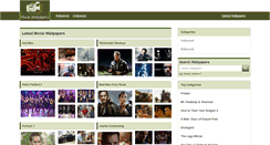 Desktop Screenshot of moviewallpapers101.com